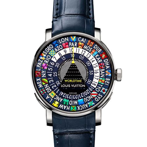 horloges louis vuitton|louis vuitton worldtimer watch.